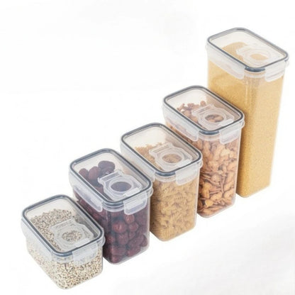Airtight Food Storage Containers with Lid Pantry Organizer Cereal Dispenser Cereal Containers Food Storage Box Kitchen Organizer